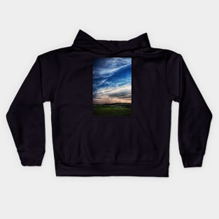 New Moon at Sunset Kids Hoodie